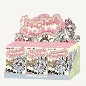 Exciting Macaron labubu Blind Box